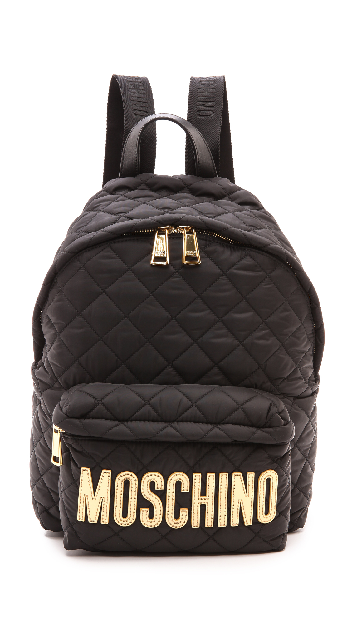 red moschino backpack