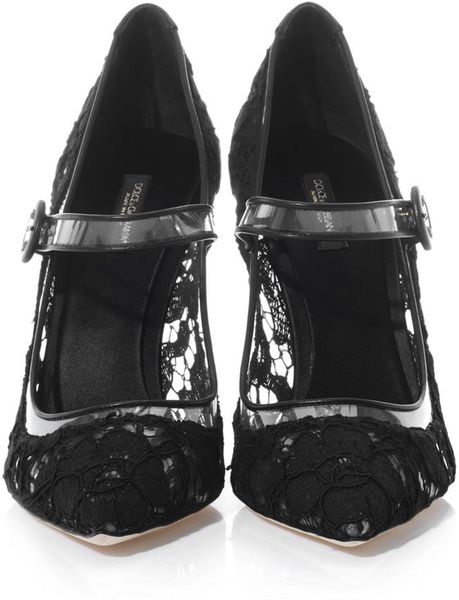 lace mary jane pumps