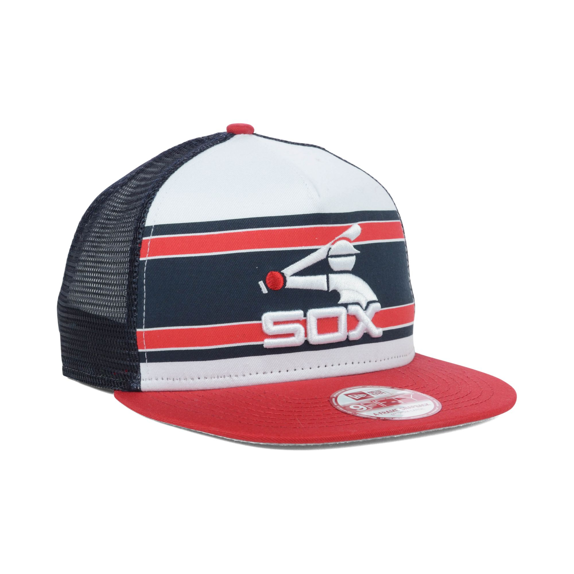 New Era Chicago White Sox Mlb Band Slap 9fifty Snapback Cap in