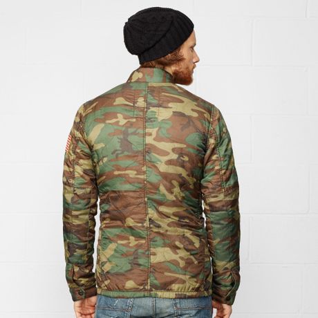 camo liner denim supply motorcycle jacket woodland ralph lauren