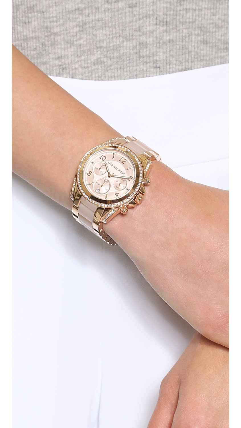 Michael Kors Blair Watch Rose Gold In Metallic Lyst