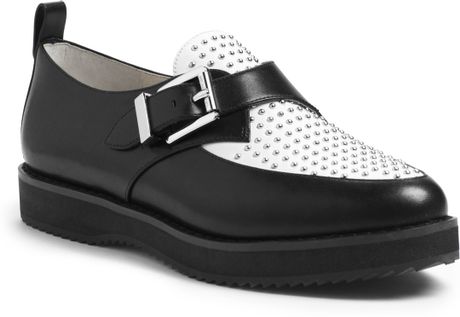 michael michael kors finley perforated casual loafers