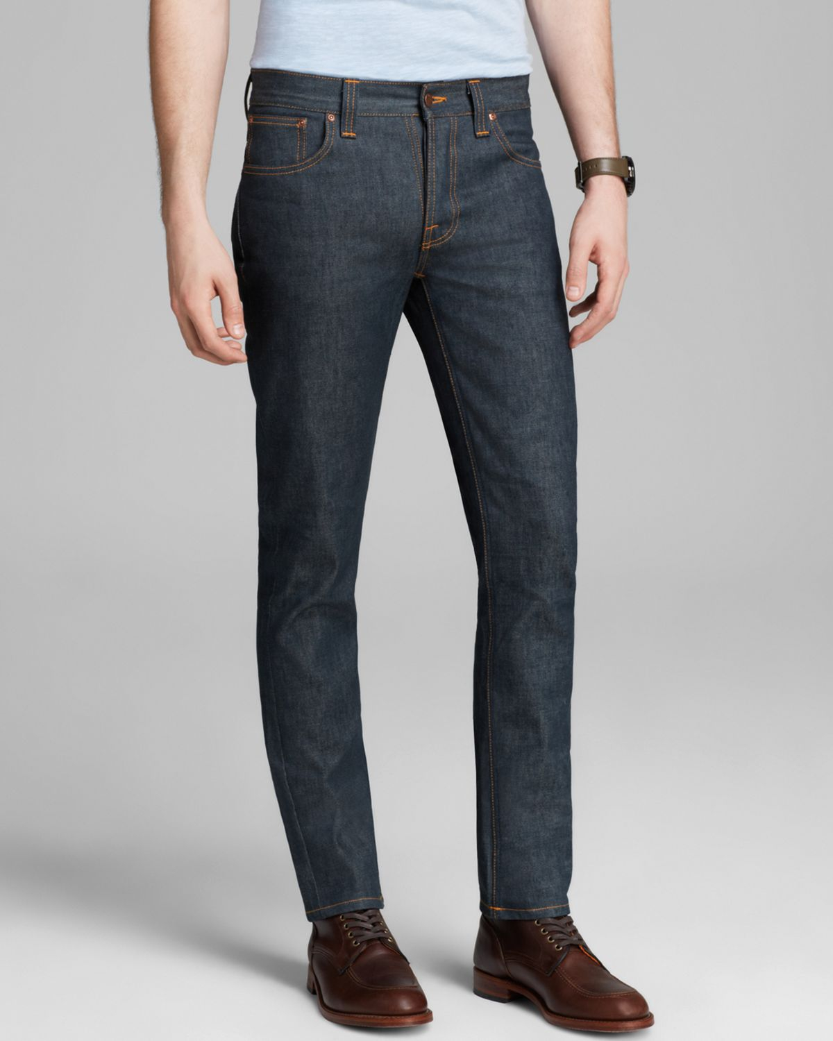 Nudie Jeans GRIM TIM - Jeans slim fit - worn in broken 