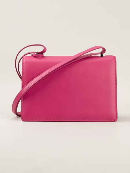 pink armani bag