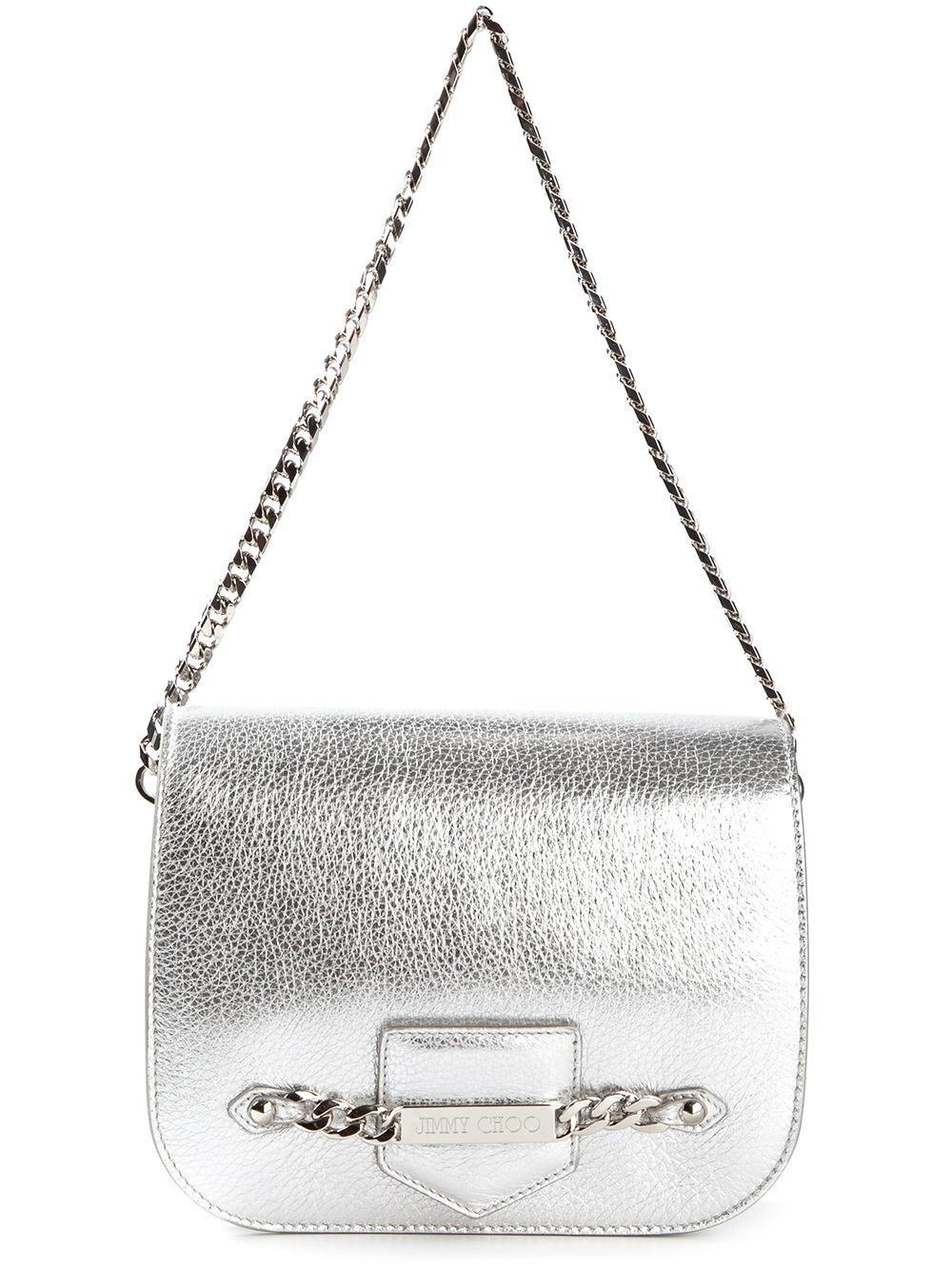 jimmy choo silver bag