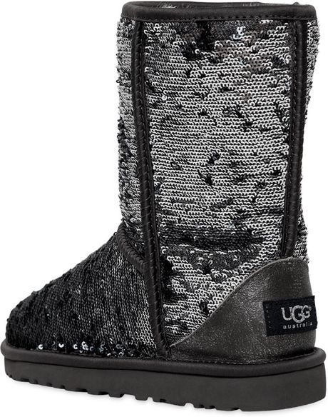 short black sparkle uggs