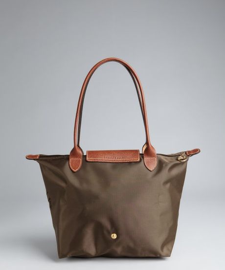 longchamp nylon shopper