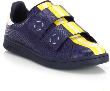 raf simons shoes blue adidas by raf simons raf doublevelcro sneakers in blue for navy yellow lyst raf simons shoes blue adidas by raf simons raf doublevelcro sneakers in blue for navy yellow lyst