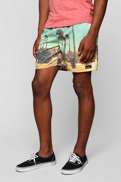 Urban Outfitters Bambam La Brea Short in Yellow for Men