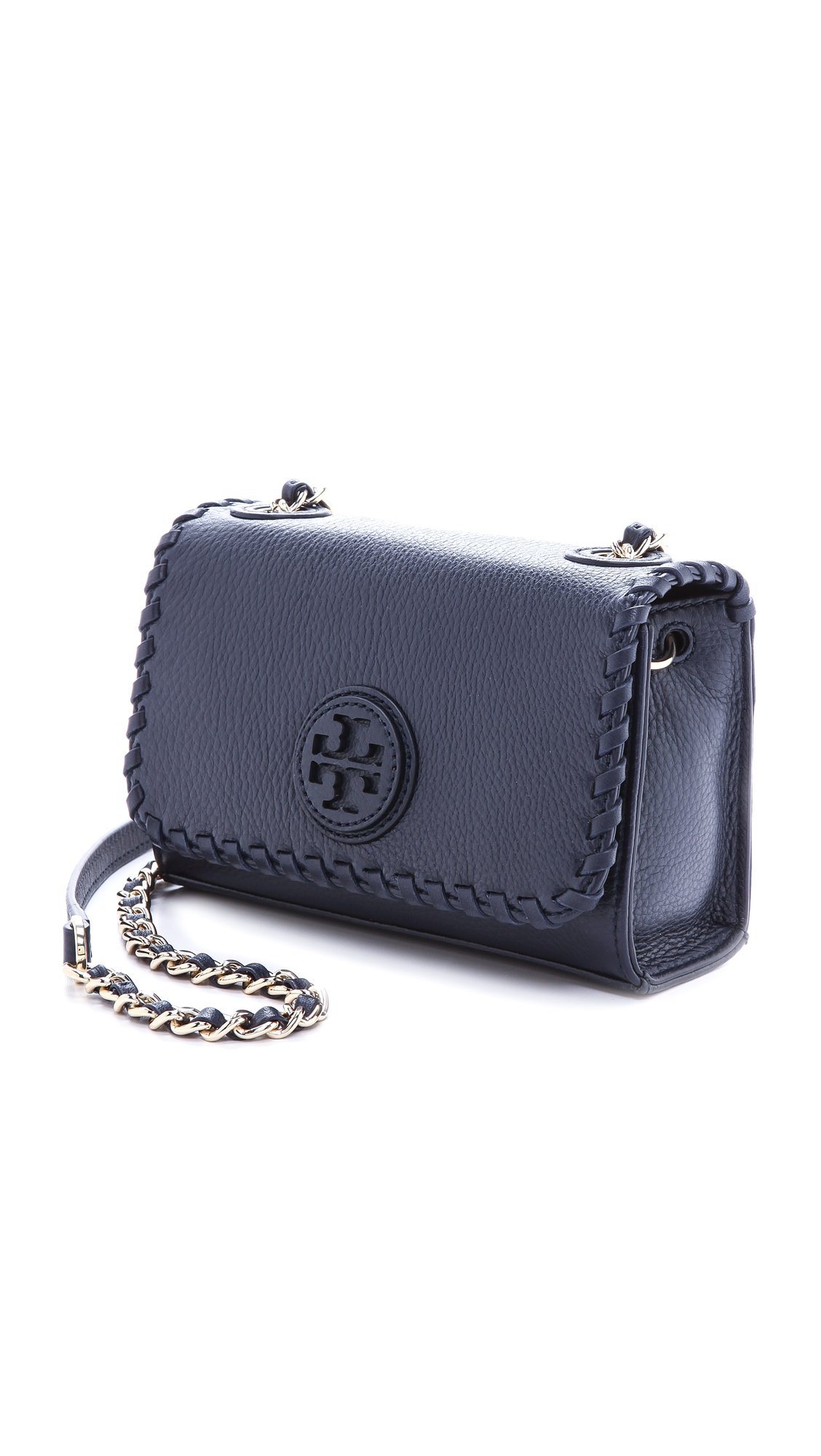 tory burch royal navy bag