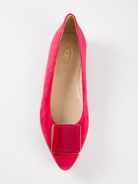 tods ballerina shoes