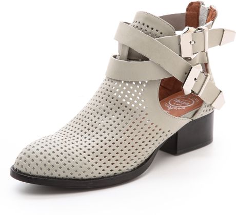 buckled booties