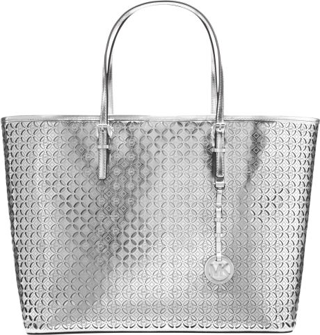 michael kors flower tote