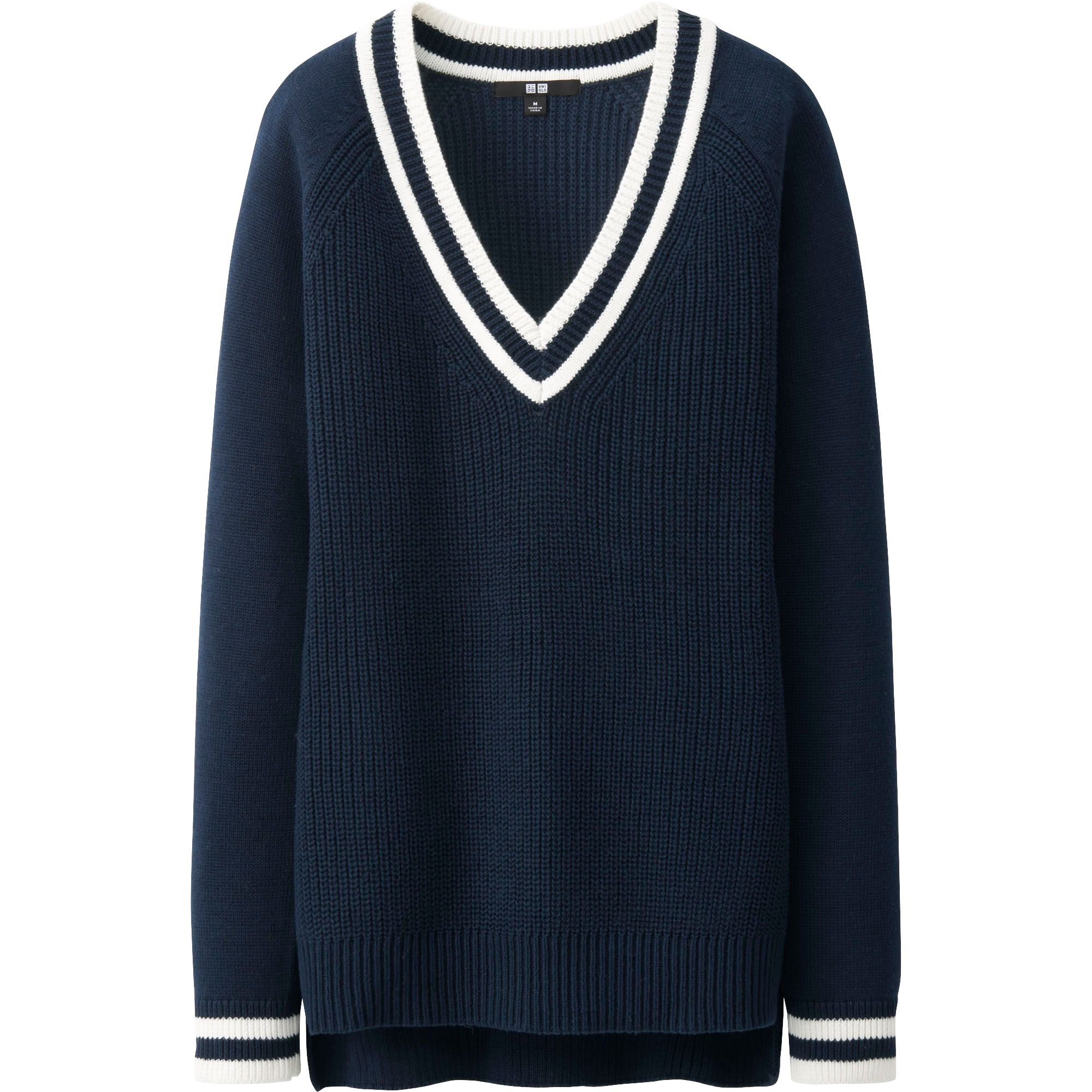 Uniqlo Cricket Sweater in Blue (NAVY) Lyst