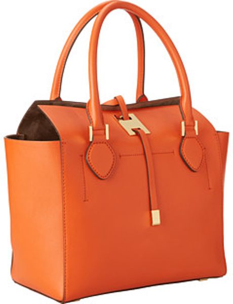 michael kors tote bag orange