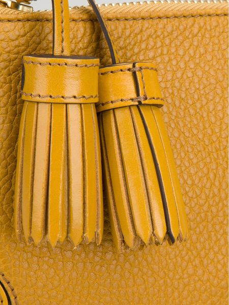 Burberry Chain Strap Shoulder Bag in Yellow (yellow & orange) | Lyst