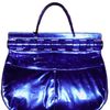 Versace Hinge Flap Satchel in Blue - Lyst