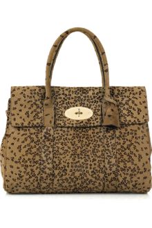 Mulberry Bayswater Leopard-print Bag - Lyst