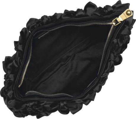 Miu Miu Large Black Satin Clutch miu miu bow embellished satin clutch in black lyst Miu Miu Large Black Satin Clutch miu miu bow embellished satin clutch in black lyst