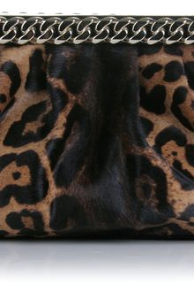 Christian Louboutin Kathena Pony Leopard Clutch - Lyst