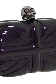 Alexander McQueen Skull Box Clutch - Lyst