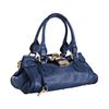 Chloé Sapphire Leather Paddington Medium Satchel in Blue (sapphire) - Lyst