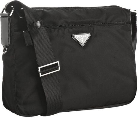 black prada messenger bag