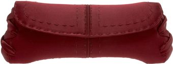 VBH Ballerina Satin Clutch with Laced Sides - Lyst