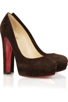 Christian Louboutin Bibi 140 Suede Pumps - Lyst