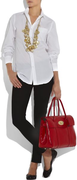 tory burch patent leather flat