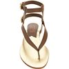 Kors By Michael Kors Luggage Leather Scorpion Gladiator Sandals in Brown - Lyst