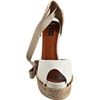 Marc Jacobs White Studded Patent Platform Espadrilles in White - Lyst