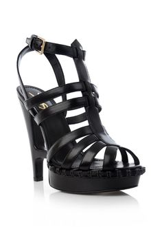 Yves Saint Laurent Cage Platform Sandal - Lyst