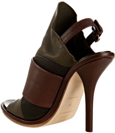 balenciaga sandals purple