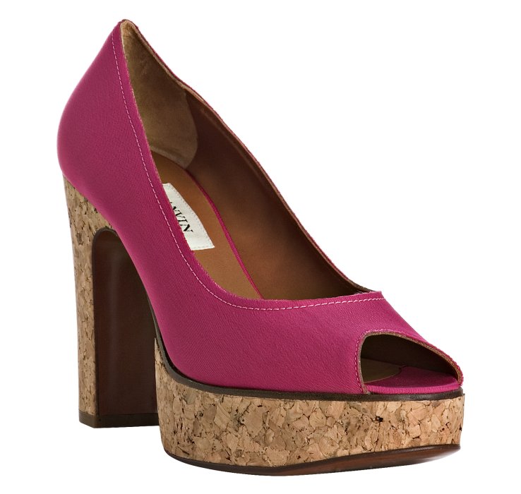 fuchsia pumps size 11
