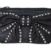 Betsey Johnson Bows Whistles Clutch in Black - Lyst