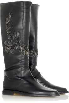 Jimmy Choo Wylie Leather Knee-high Boots - Lyst