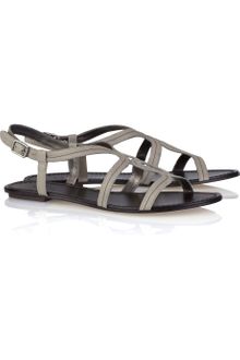 Belle By Sigerson Morrison Leather Gladiator Sandals - Lyst