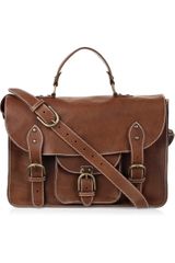 Aubin & Wills Sandbanks Leather Satchel