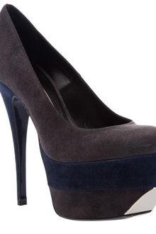 Gianmarco Lorenzi Double Platform Stiletto Shoe - Lyst