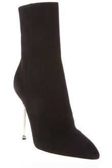 Sergio Rossi Suede Ankle Boot - Lyst