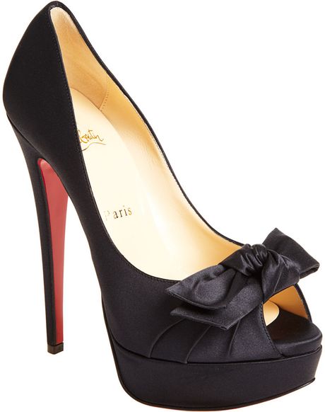 Christian Louboutin Madame Butterfly Pump in Black - Lyst