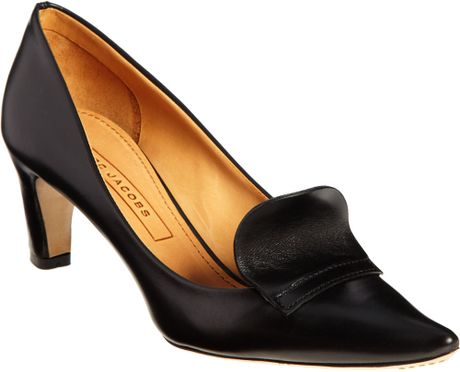 Marc Jacobs Loafer Pump in Black - Lyst