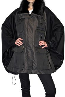 Viktor & Rolf Structured Satin and Wool Cloth Coat - Lyst