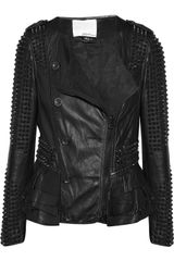 3.1 Phillip Lim Stud-embellished Leather Jacket