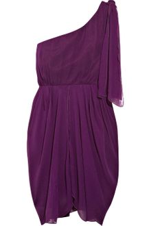 Alice + Olivia Kellye Silk-crepe Dress - Lyst