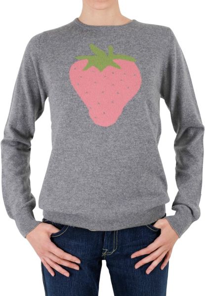 Beayukmui Special Edition Fresh Fruit Sweater in Gray (grey) - Lyst
