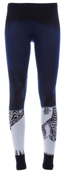 Bernhard Willhelm Dragon Print Leggings - Lyst