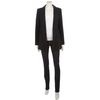 Dkny Single Breasted Blazer in Black - Lyst