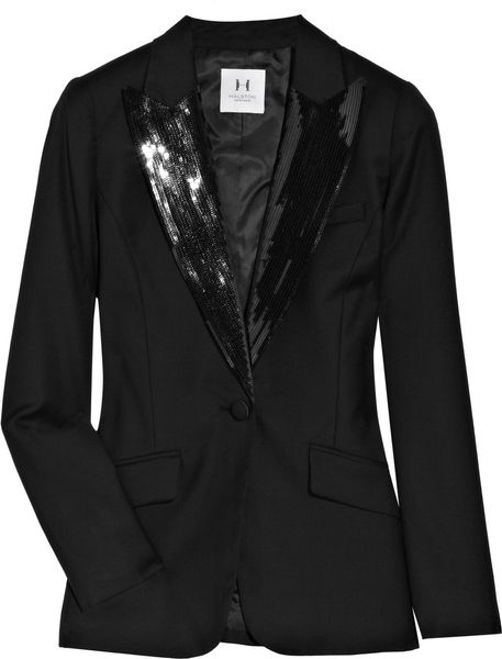 sequin tuxedo women's